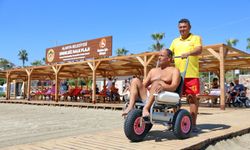 Alanya’da ücretsiz halk plajlarına yoğun ilgi