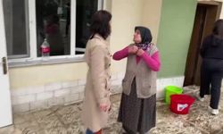 Ankara’da yağış sonrası ev sular altında kaldı