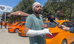 Ankara Altındağ'da taksi durağına sopalı ve satırlı saldırı