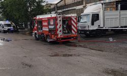 Beypazarı Marangozlar Sanayi Sitesi’nde yangın paniği