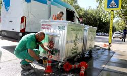 Çankaya'da NATO Zirvesi için çöp toplama sistemi değişti