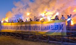 Fenerbahçe'ye Topuk Yaylası'nda meşaleli destek