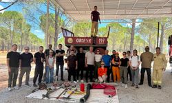 Muğla’da orman yangın gönüllülerine eğitim verildi