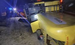 Siirt'te devrilen biçerdöverin sürücüsü yaralandı