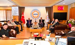 Ersin Tatar'dan AESOB'a ziyaret
