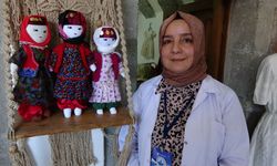 Trabzon'da bez bebeklerle kültürel miras yaşatılıyor