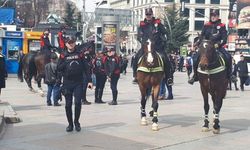 NATO Zirvesi öncesi Ankara’da atlı polis devriyesi