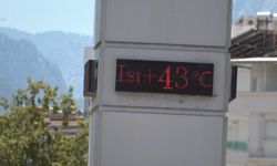 Antalya'da kavurucu sıcak: Termometreler 43 dereceyi gördü
