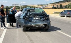 Çorum'da trafik kazası: Araçlar hurdaya döndü