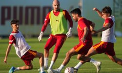 Galatasaray hazırlıklarını çift idmanla sürdürdü