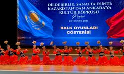 Ankara'da Türkiye-Kazakistan dostluğu halk oyunlarıyla buluştu