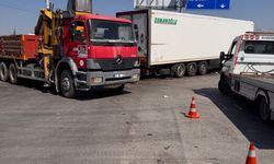 Konya Çumra’da tır ile otomobil çarpıştı