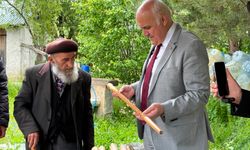 Kızılcahamam'da 93 yaşındaki usta ilham veriyor