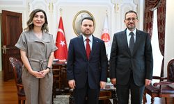 Esma Ersin'den Adalet Bakanı Akın Gürlek ve TİKA Başkanı Abdullah Eren'e ziyaret