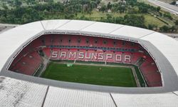 Samsun 19 Mayıs Stadı'nın zemini yeni sezona hazırlanıyor