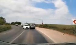 Bursa’da viraja hızlı giren otomobil kaza yaptı