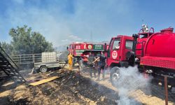 Antalya Seleukeia Antik Kenti yakınında yangın