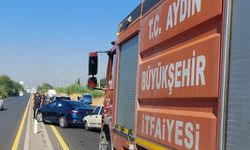 Aydın’da korkutan kaza! 8 araç birbirine girdi