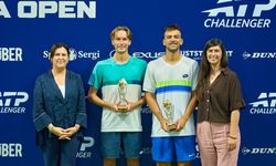 Arda Azkara ve James MacKinlay ENKA Open şampiyonu