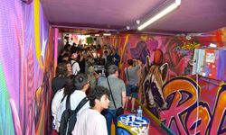 Farabi Alt Geçidi grafiti sanatıyla renklendi