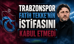 Trabzonspor Fatih Tekke'nin istifasını kabul etmedi