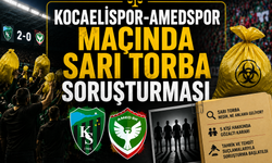 Kocaelispor-Amedspor maçında sarı torba soruşturması