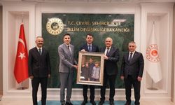 Kızılcahamam'ın projeleri Bakan Kurum'a sunuldu