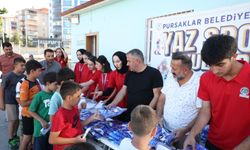 Pursaklar'da Yaz Spor Okulları eğitimleri sürüyor
