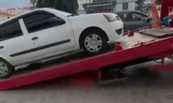 Samsun'da korsan taksi denetimi: 2 araca ağır ceza