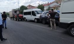 Bingöl Solhan'da 4 araç birbirine girdi
