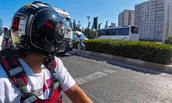 Esenyurt’ta faciaya ramak kala! Tırın önünde ölüm kalım savaşı