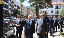 Ankara Valisi Yakup Canbolat Kızılcahamam'ı ziyaret etti