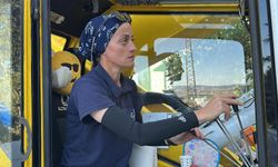 38 yaşında ezber bozdu: Dev vinçleri kadın eli yönetiyor