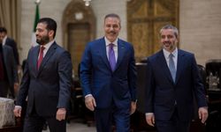 Dışişleri Bakanı Fidan'dan, Şam’da üçlü görüşme