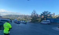 Bahçeşehir'de dron destekli trafik denetimi: 83 araca ceza