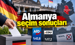 Almanya seçim sonuçları: AfD açık farkla birinci