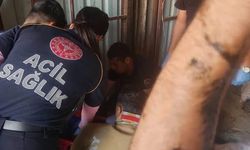 Hatay’da yük asansörü düştü: 1 kişi yaralandı