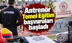 Antrenör Temel Eğitim başvuruları başladı