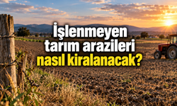 İşlenmeyen tarım arazileri nasıl kiralanacak?