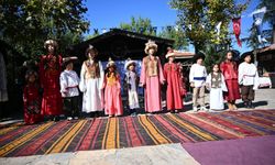 Kırgız Eleçek başlıkları Altınköy’de sergilendi