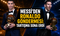 Messi'den Ronaldo göndermesi: Tartışma sona erdi