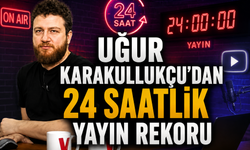 Uğur Karakullukçu'dan 24 saatlik yayın rekoru