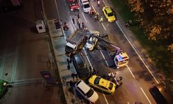 Beyoğlu’nda alkollü sürücü zincirleme kazaya yol açtı