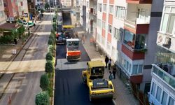 Giresun’da asfalt mesaisi