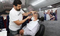 Mersin Büyükşehir'in mobil kuaför hizmeti 40 bin kişiye ulaştı