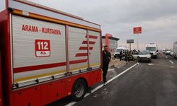 Nevşehir’de 2 otomobil takla attı, 7 kişi yaralandı