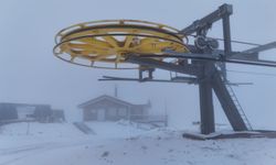 Palandöken’in zirvesinde kar 10 santimetreye ulaştı