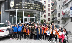 Ankara'da minikler kütüphaneyle buluşuyor