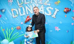 Sincan'da minikler su altı dünyasını keşfetti