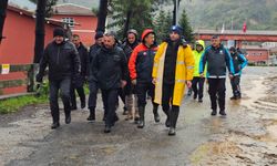 Zonguldak’ta şiddetli yağış sonrası ekipler sahada